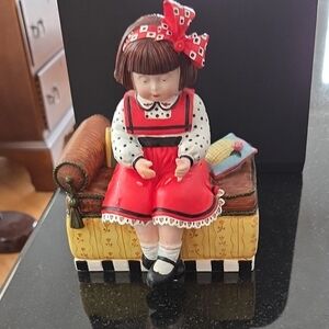 Charming Mary Englebreit Girl Figurine